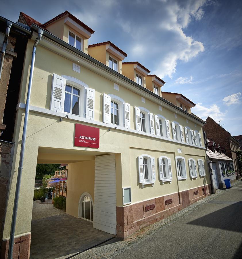 Rothfuss-Hotel Weisenheim am Berg Exterior foto